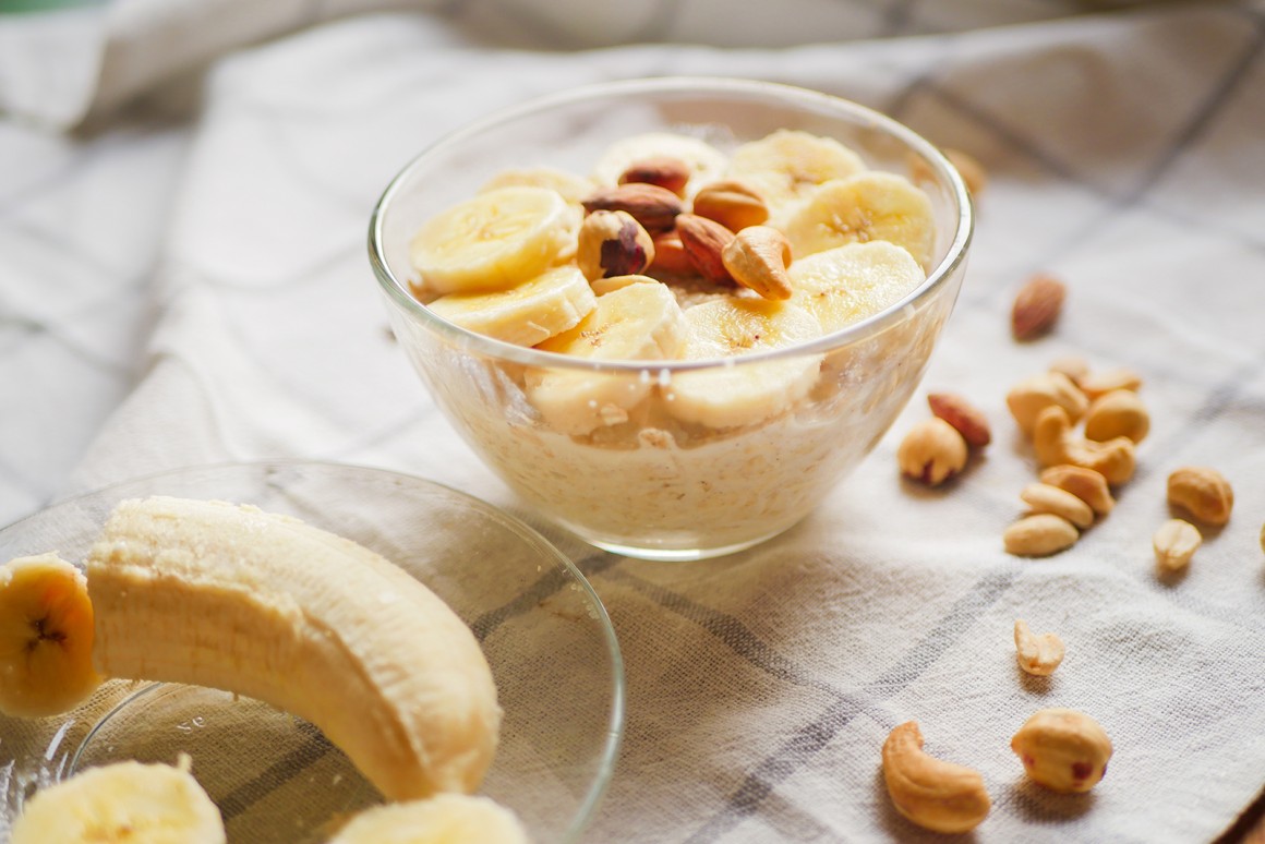 Overnight Oats mit Banane