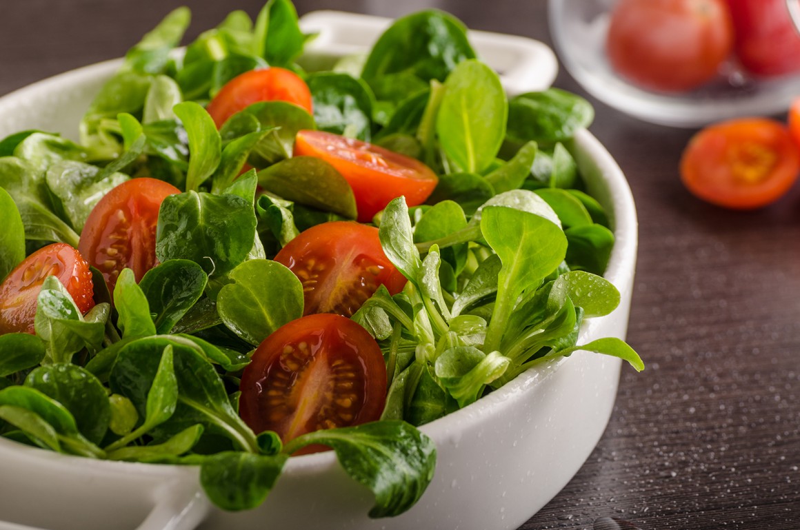 Einfacher Feldsalat