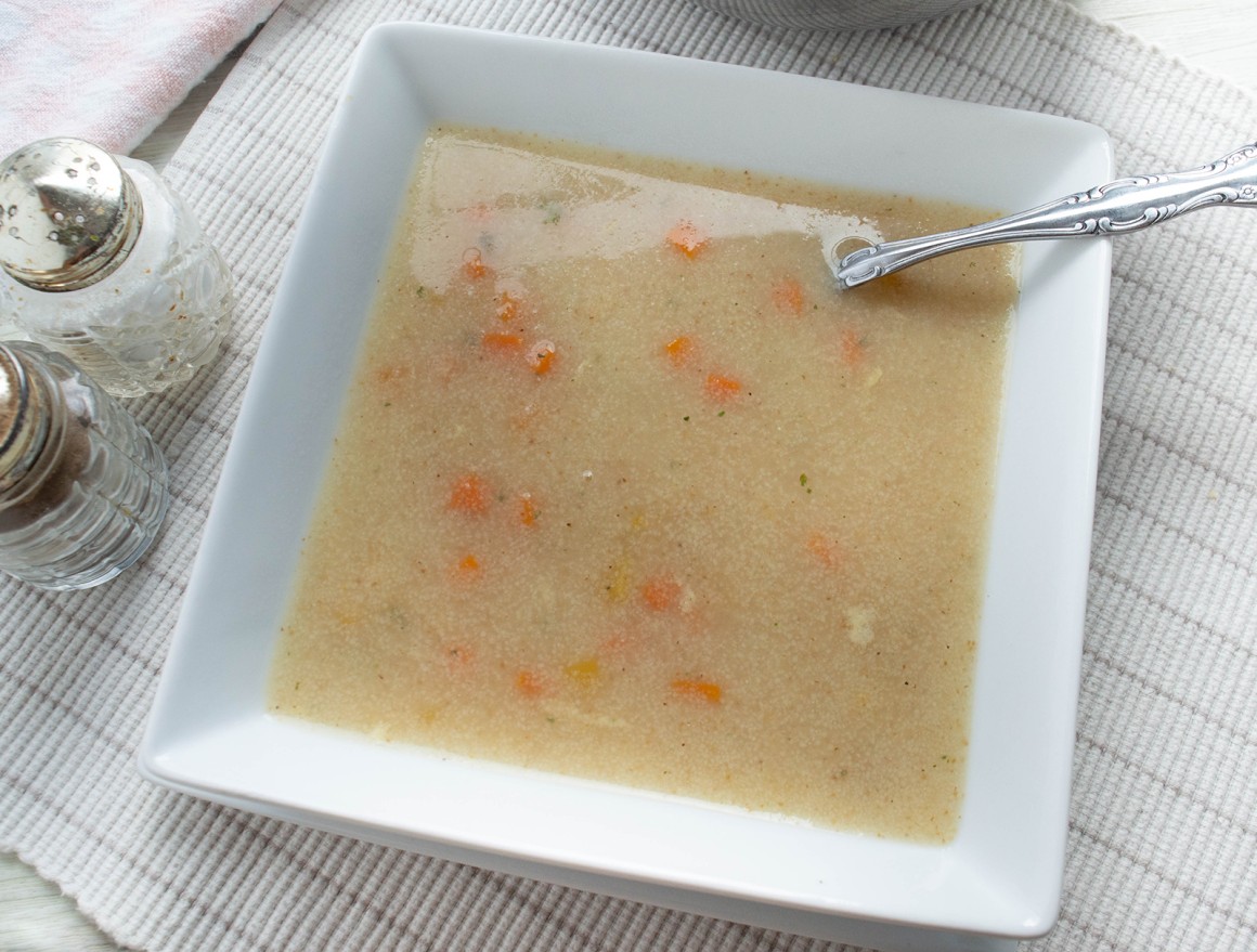 Gemüse-Grieß-Suppe - Rezept