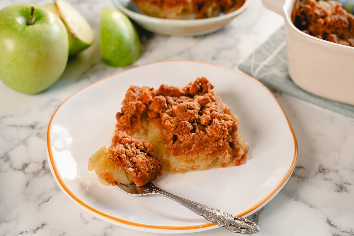 Apfel Crumble