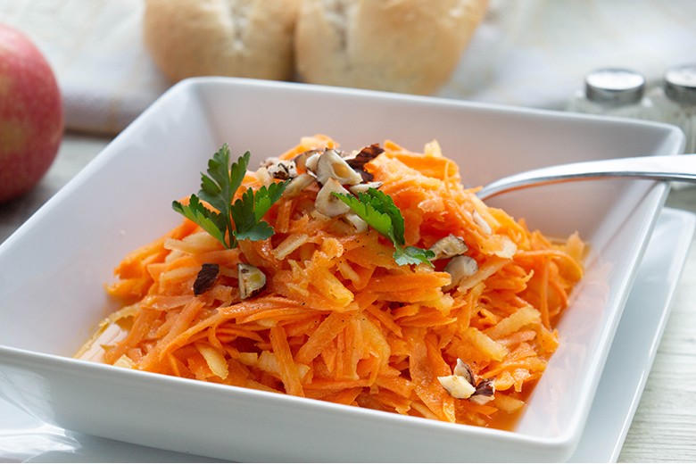 Möhren-Apfel-Salat