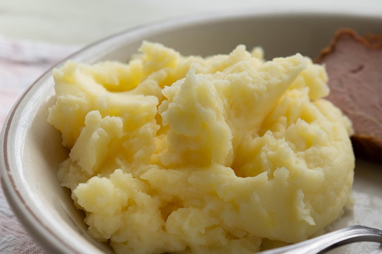 Kartoffelpüree mit Petersilienwurzel