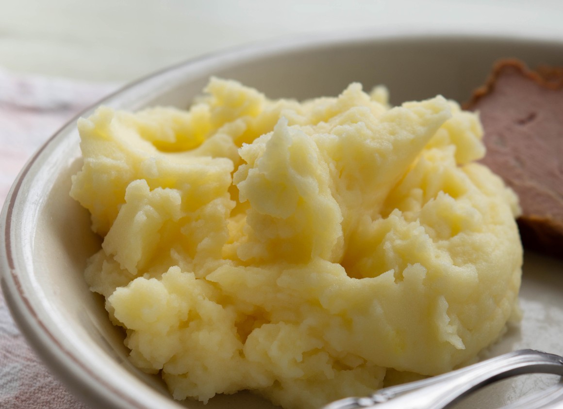 Kartoffelpüree mit Petersilienwurzel
