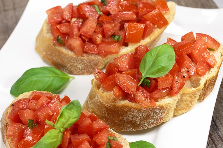 Klassische Bruschetta - Rezept