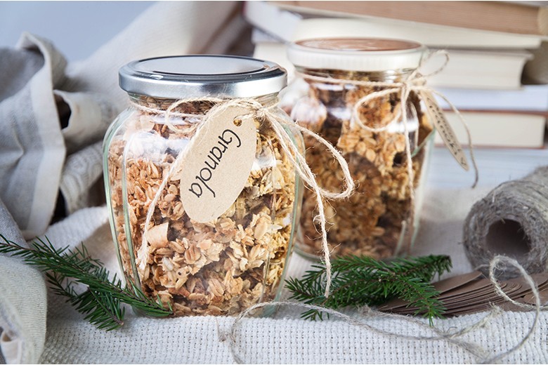 Granola mit Zimt