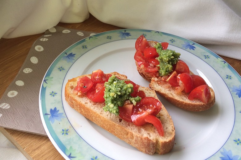 Klassische Bruschetta - Rezept