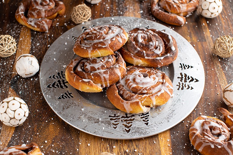 Zimtschnecken ohne Hefe