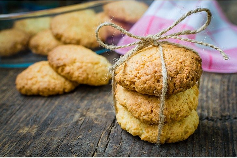Einfache Kokos-Cookies