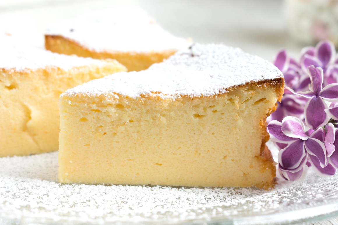 Quarktorte ohne Boden