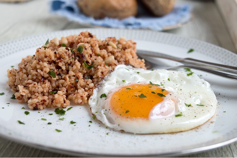 Couscous mit Ei