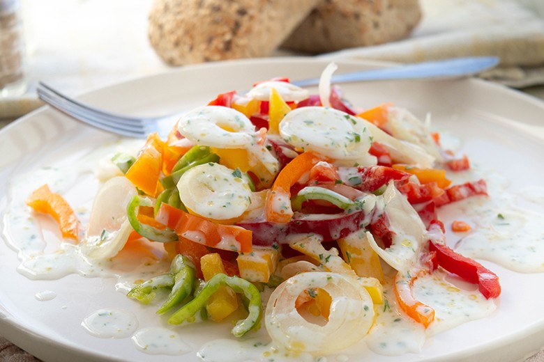 Dressing aus Buttermilch