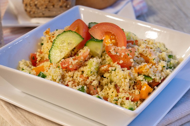 Veganer Couscous-Salat