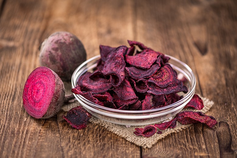 Rote Bete-Chips