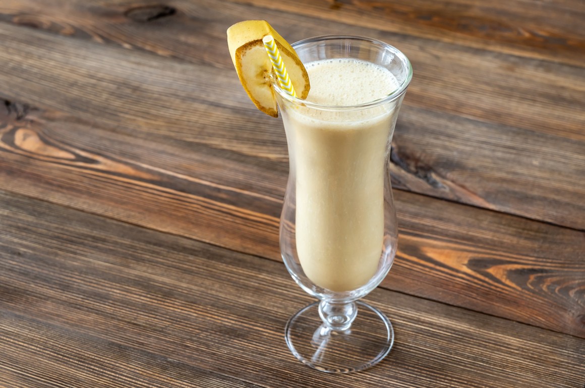 Bananenshake-Cocktail - Rezept