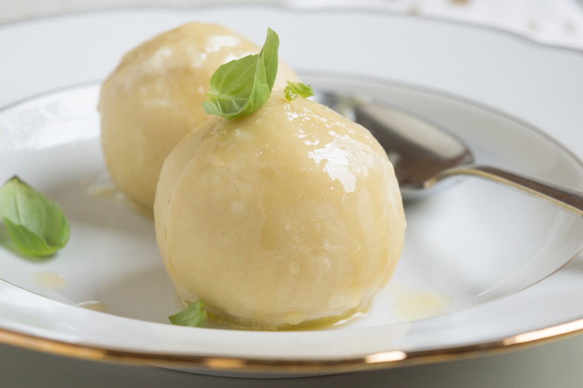 Kartoffelklöße halb und halb