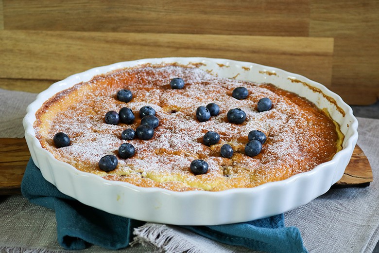 Blaubeer-Clafoutis