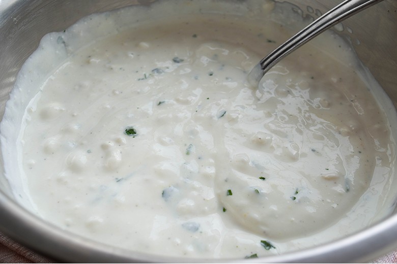 Cremiger Knoblauch-Dip