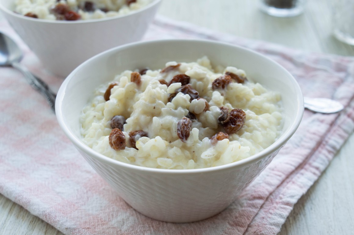 Rosinen-Reispudding - Rezept