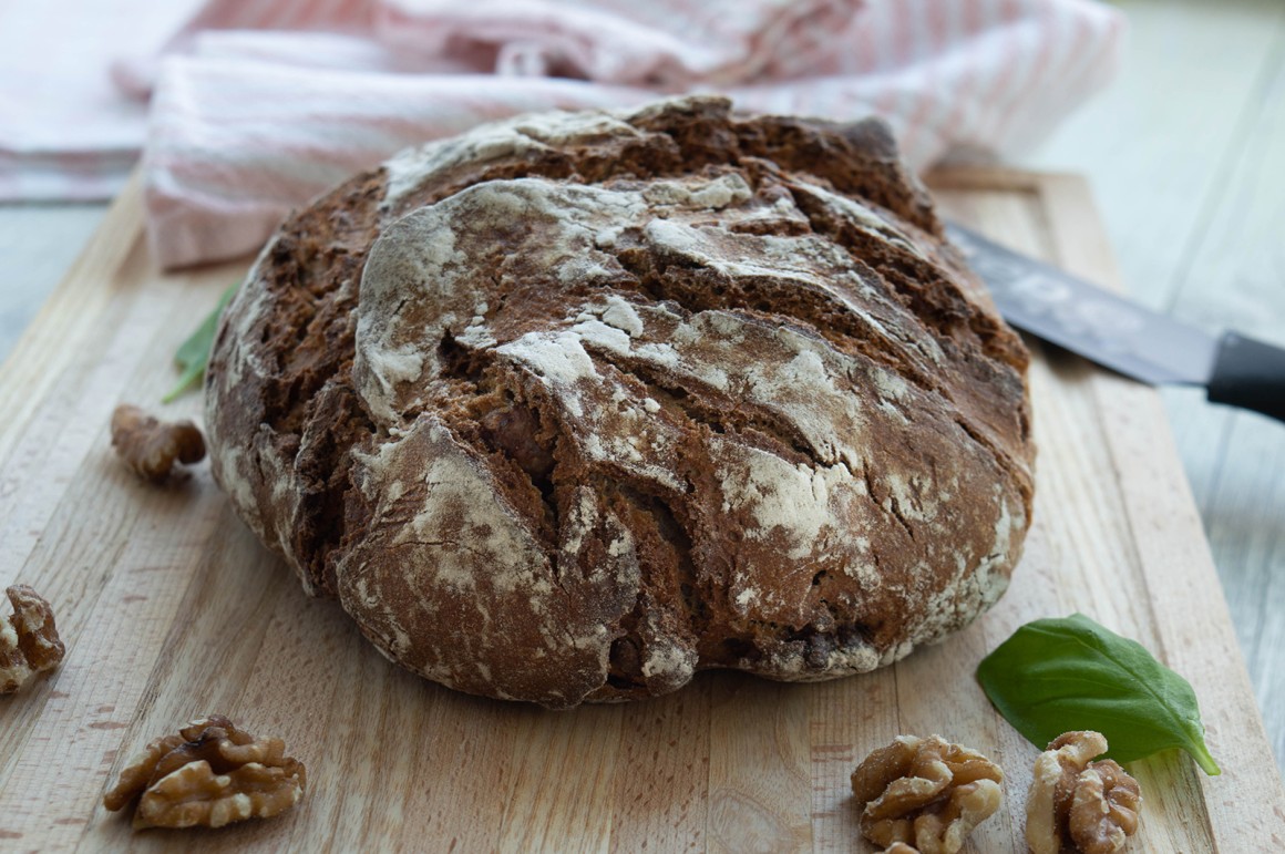 Einfaches Walnussbrot - Rezept