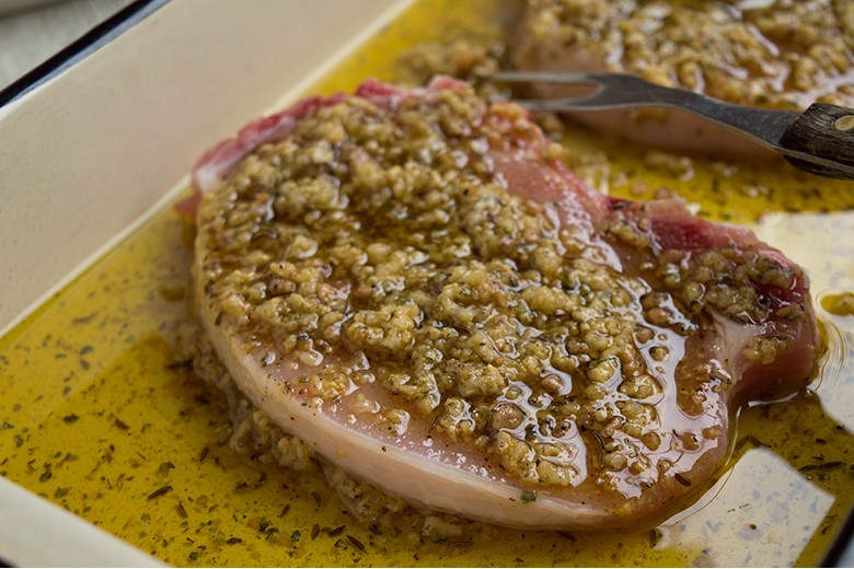 Estragon-Honig-Marinade