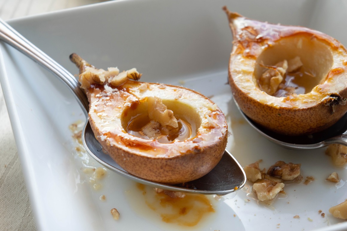 Karamellbirne - Rezept