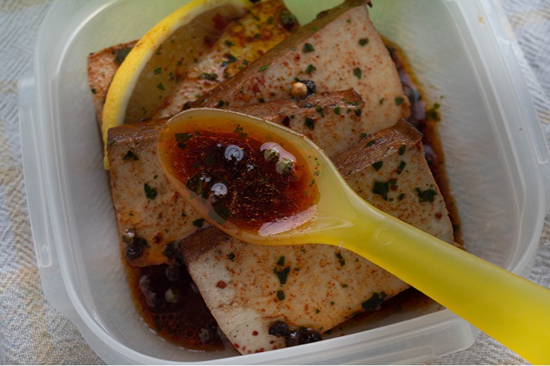 Nordisch herbe Tofu Marinade