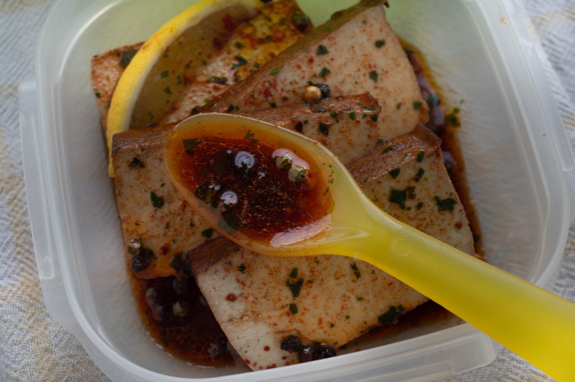 Nordisch herbe Tofu Marinade