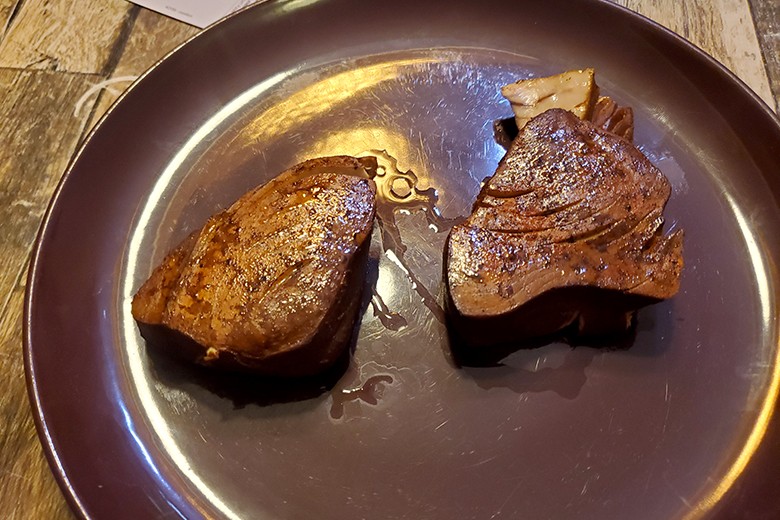 Geräucherter Thunfisch BBQ