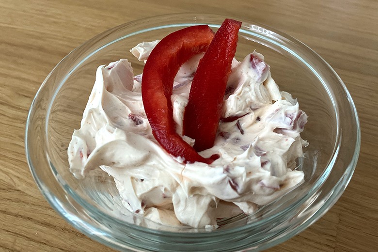 Paprika-Frischkäse