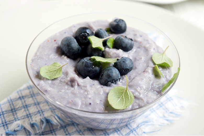 Hummus aus Blaubeeren