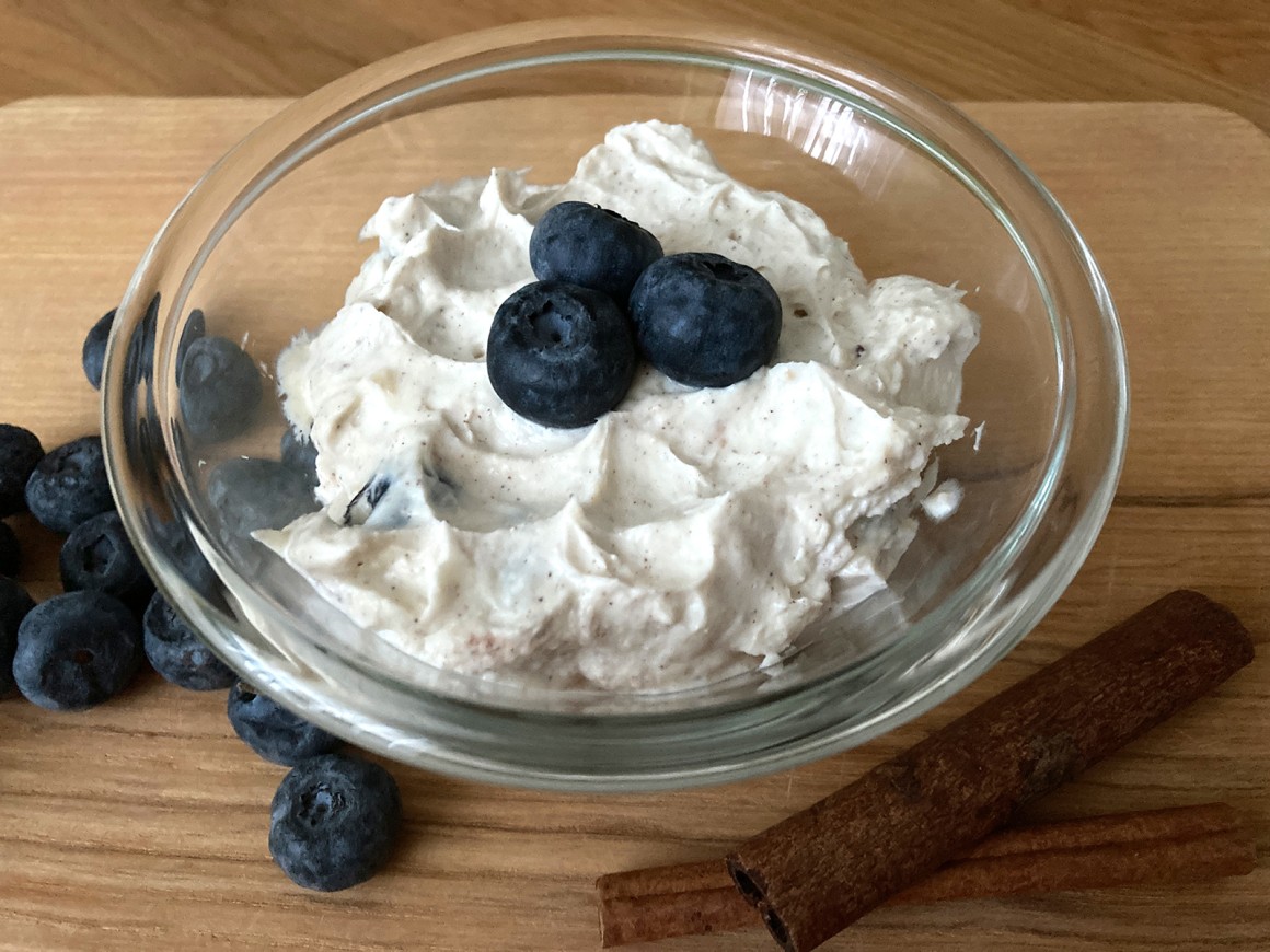 Beeren-Zimt-Quark - Rezept