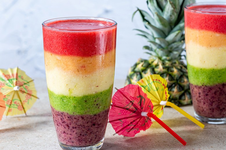 Regenbogensmoothie