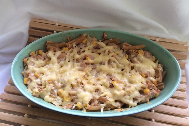 Thunfisch-Pasta-Auflauf