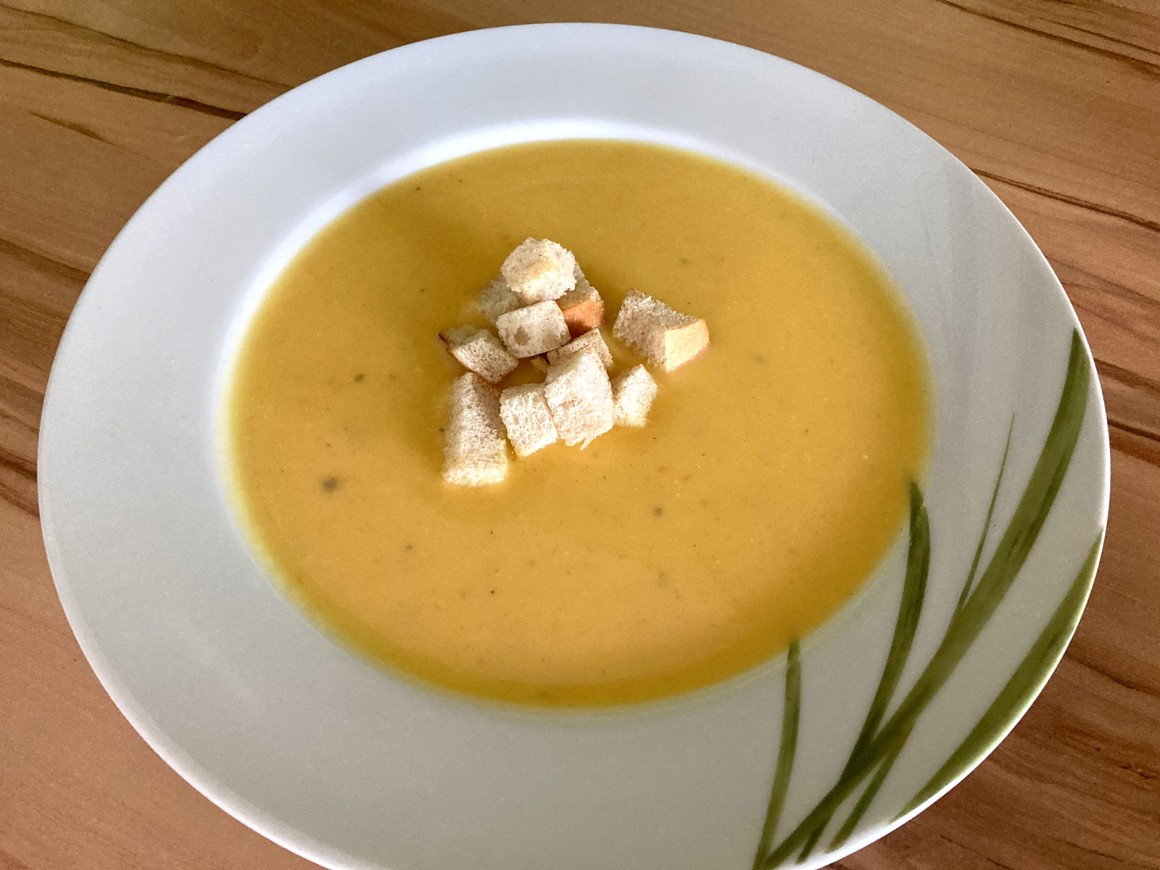 Gemüsecremesuppe
