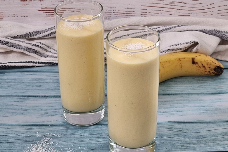 Mango-Bananen-Milchshake