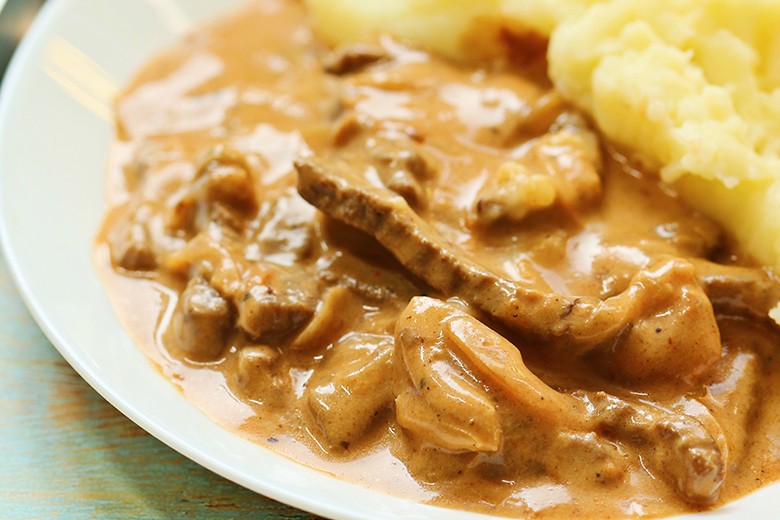 Gowjadina Stroganow -  Boeuf  Straganoff