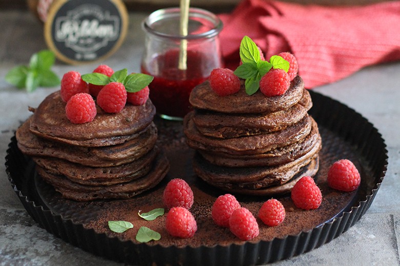 Schokoladen-Pancakes