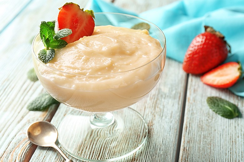 Omas schneller Vanillepudding