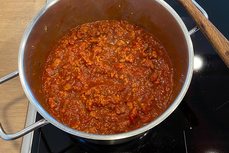 Vegane Sauce Bolognese à la Etienne