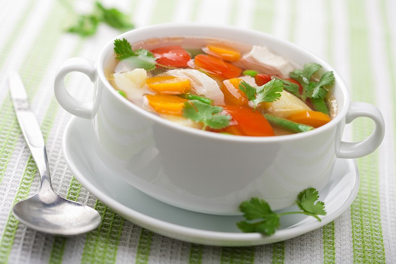 Hühnersuppe