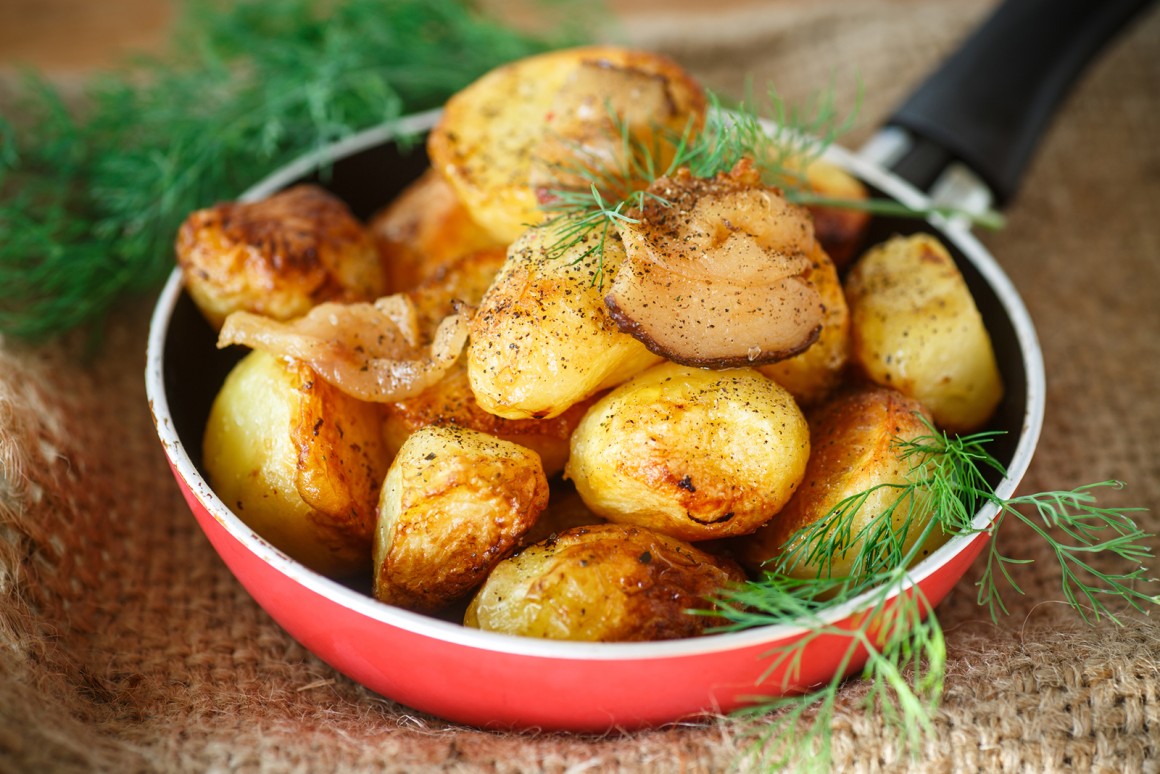 Deftige Bratkartoffeln aus dem Backofen