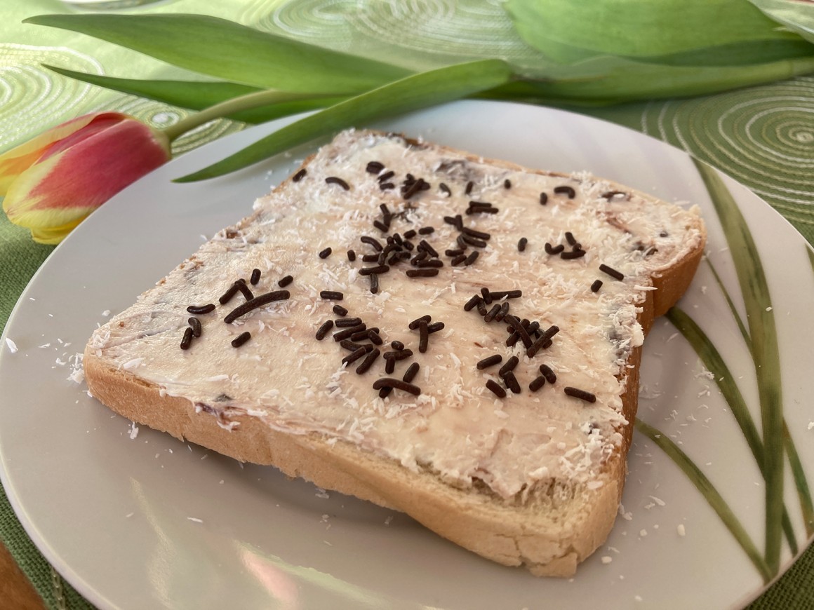 Schokotoasts mit Kokosquark - Rezept