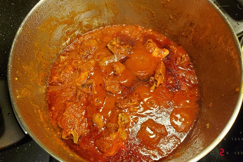 Sambischer Eintopf mit Lammfleisch