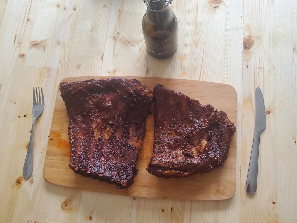 Leckere Smokey Spareribs