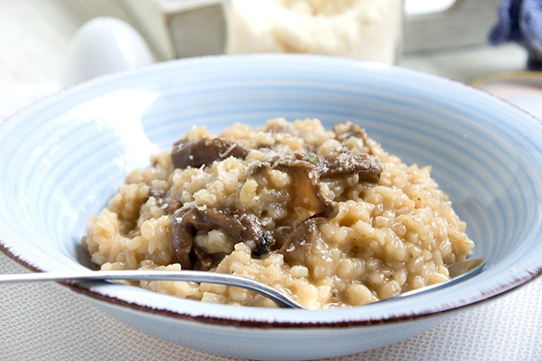 Risotto mit Steinpilzen