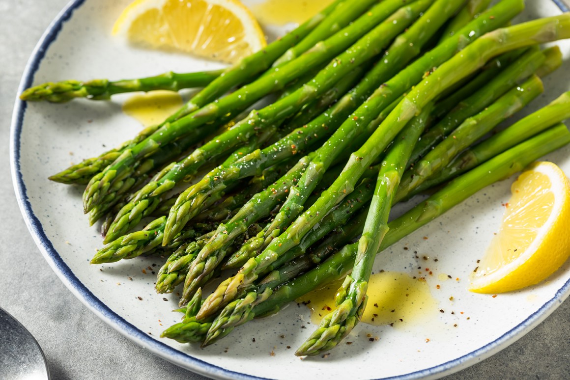 Spargel mit Zitronenbutter