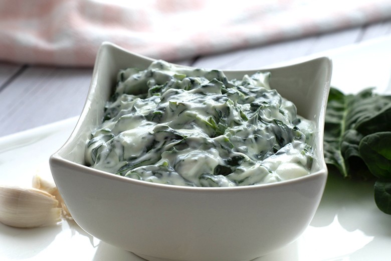 Feta-Spinat-Aufstrich