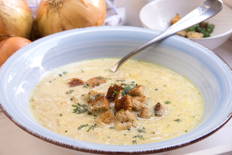 Sorbische Zwiebelsuppe