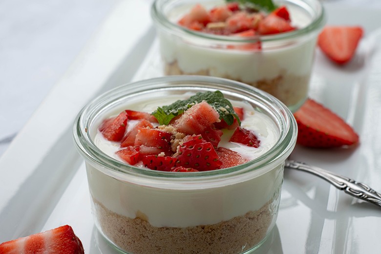 Joghurt-Beeren-Dessert