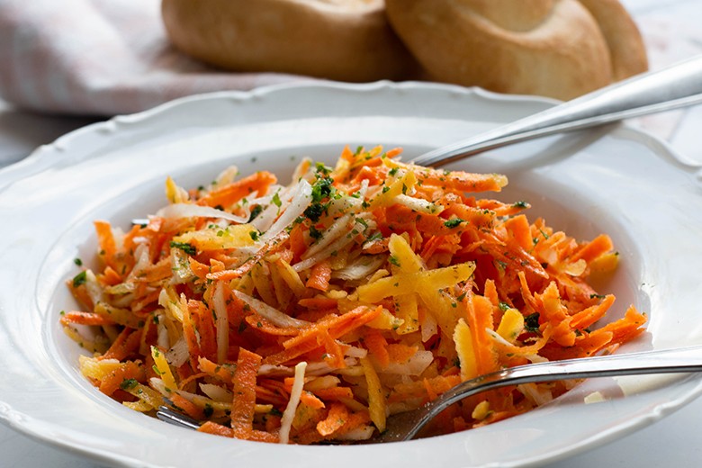 Sellerie-Karottensalat